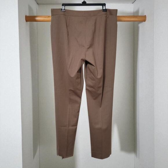 Lafayette 148 New York Brown Irving Wool Trouser, 10,  Classic,  Professional - Picture 4 of 11